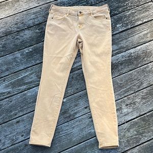 Old Navy Yellow Rockstar Jeggings 12 R